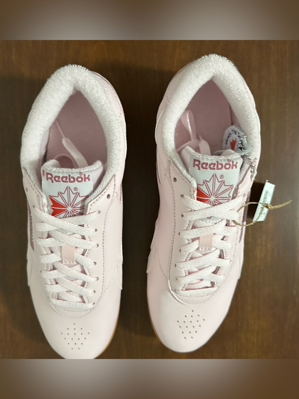 Reebok Classic Leather Sneakers - Pale Pink